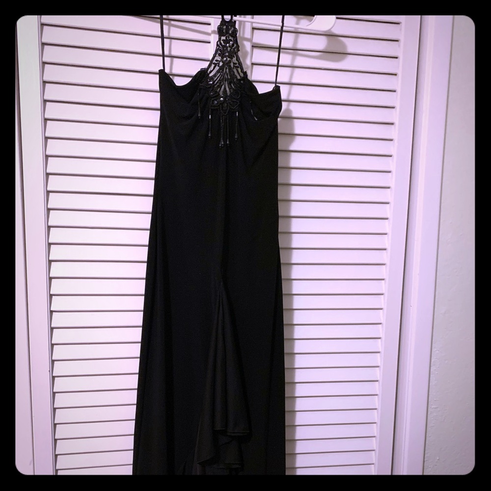 Black, Fitted Dress size small